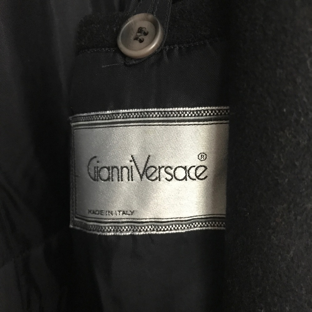 Gianni Versace Mens full length wool coat